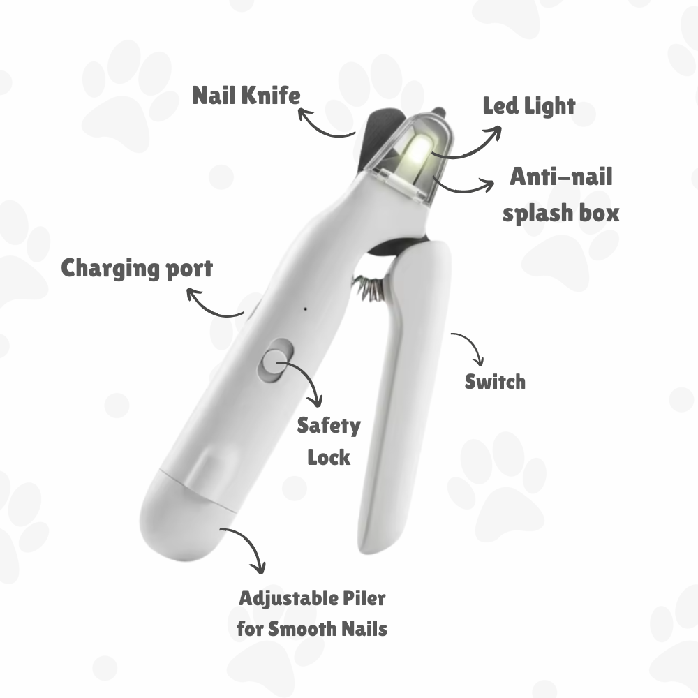 🐾LOVILDS® 2 in 1 Precision LED Pet Nail Clipper