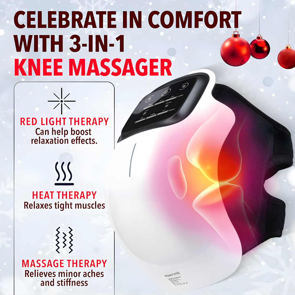 Flash Sale：LOVILDS® Smart Knee Massager (Heat & Red Light)