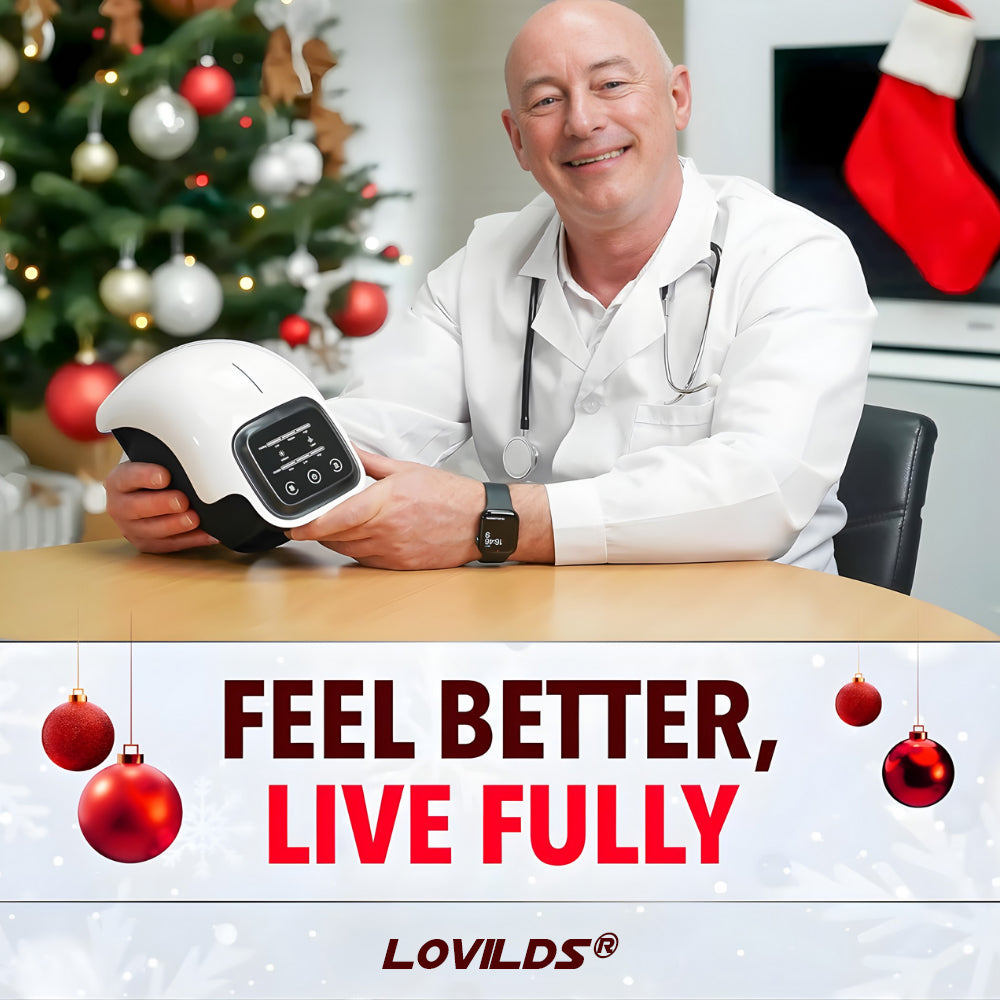 Flash Sale：LOVILDS® Smart Knee Massager (Heat & Red Light)