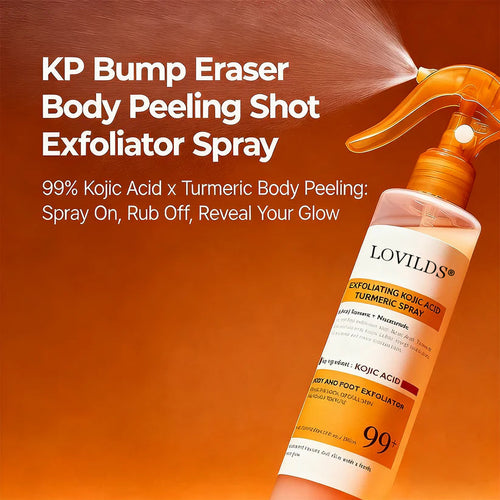 🌸 New! LOVILDS® Peeling Shot Keratin Care Kojic Acid Turmeric Spray
