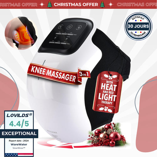 Flash Sale：LOVILDS® Smart Knee Massager (Heat & Red Light)