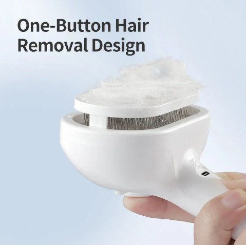 🐾Flash Sale：LOVILDS®Pet Steam – Professional Steam Brush for Pet Coat Care