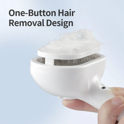 🐾Flash Sale：LOVILDS®Pet Steam – Professional Steam Brush for Pet Coat Care